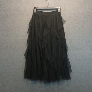 Med Tulle layered skirt whimsygoth gothic vampire hippie 90s y2k witch fairy